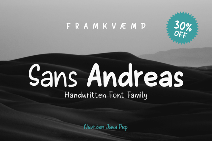 Sans Andreas Font