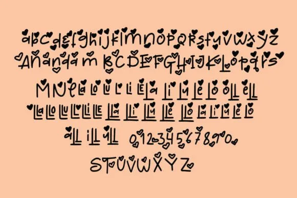 Santa Love Font
