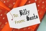 Santa's Hand Font