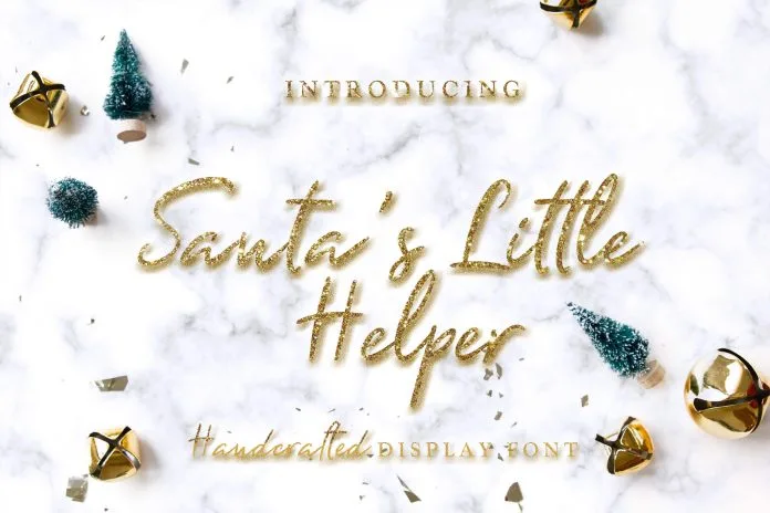 Santa's Little Helper Font