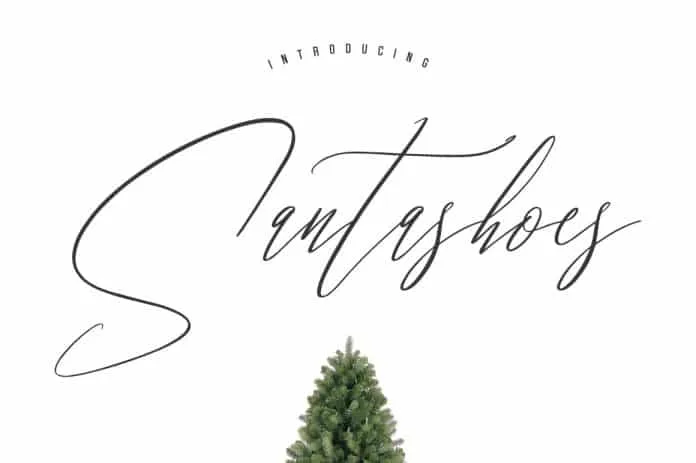 Santashoes Script Font