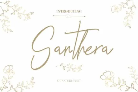 Santhera Font Santhera Font