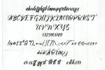 Santhyara Drybrush Handwriting Script Font