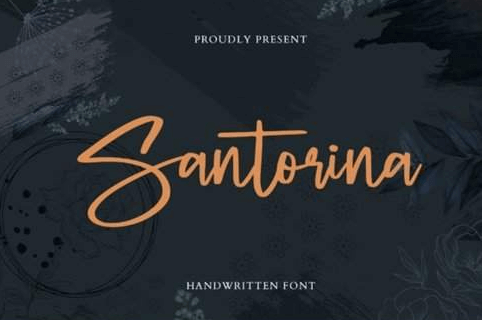 Santorina Font
