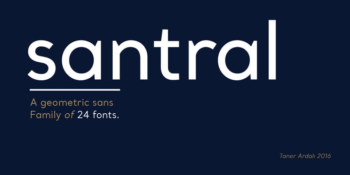 Santral Font Free Download
