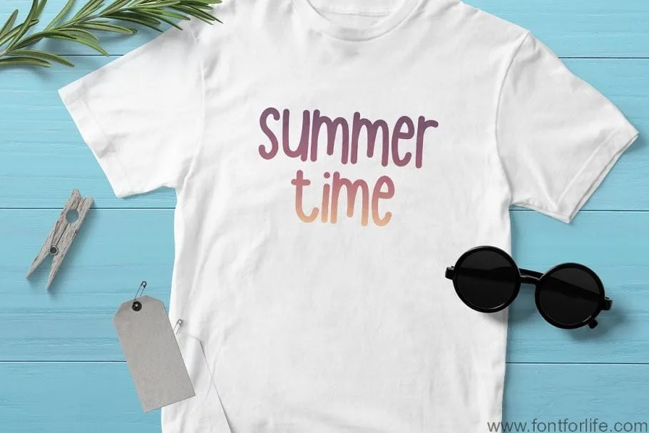 Sanur Beach Font