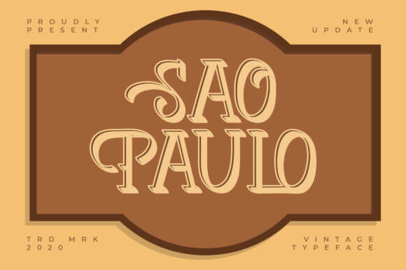 Sao Paulo Font