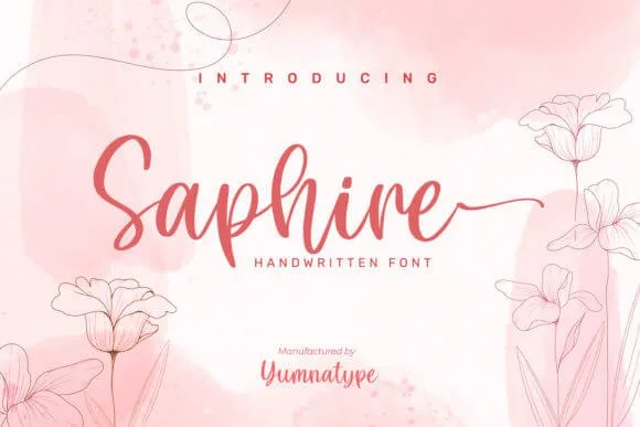 Saphire Font