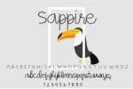 Sappire Font