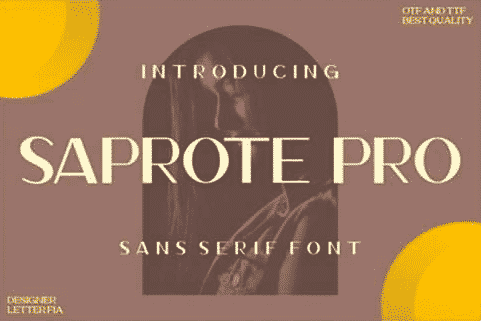 Saprone Font