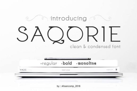 Saqorie Family Font