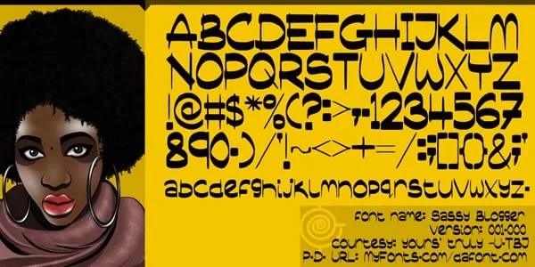 Sassy Blogger Font