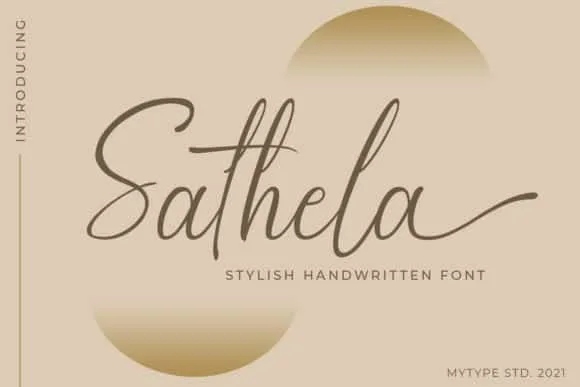 Sathela Font Sathela Font