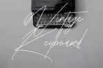 Saturasi Signature Typeface