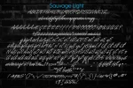 Sauvage - Monoline Script Font