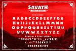 Savath+Extras Font
