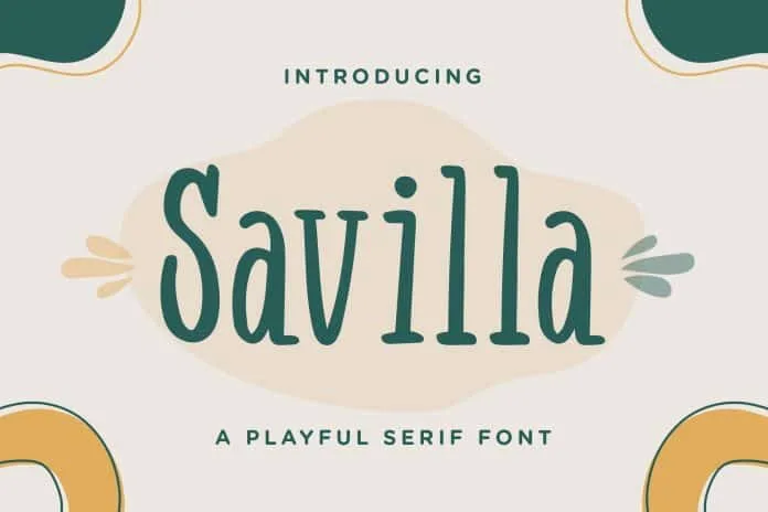 Savilla Font