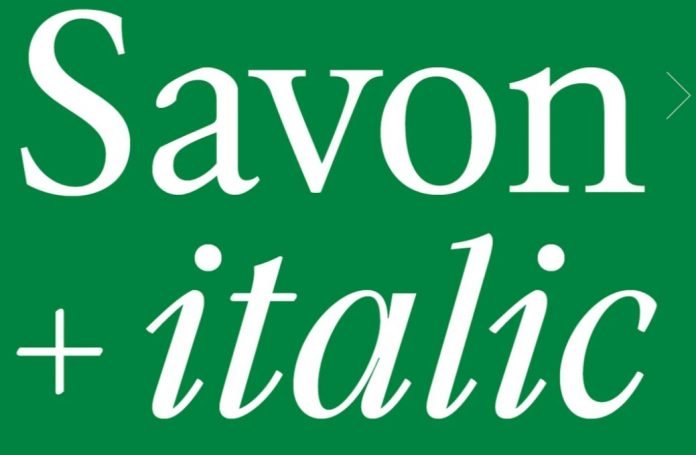 Savon trials designed Font