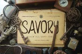 Savory Font