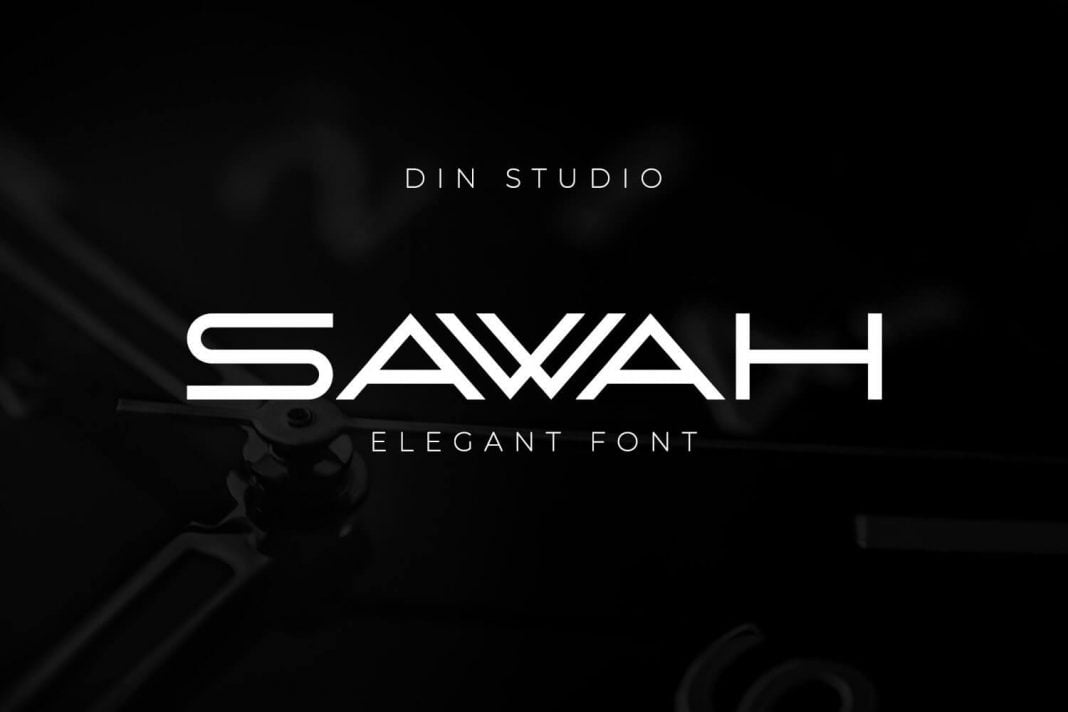 Sawah - Modern & Elegant Display Font