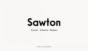 Sawton Font Family
