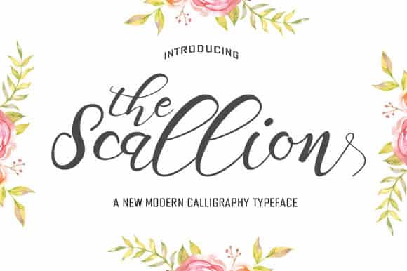 Scallion Font