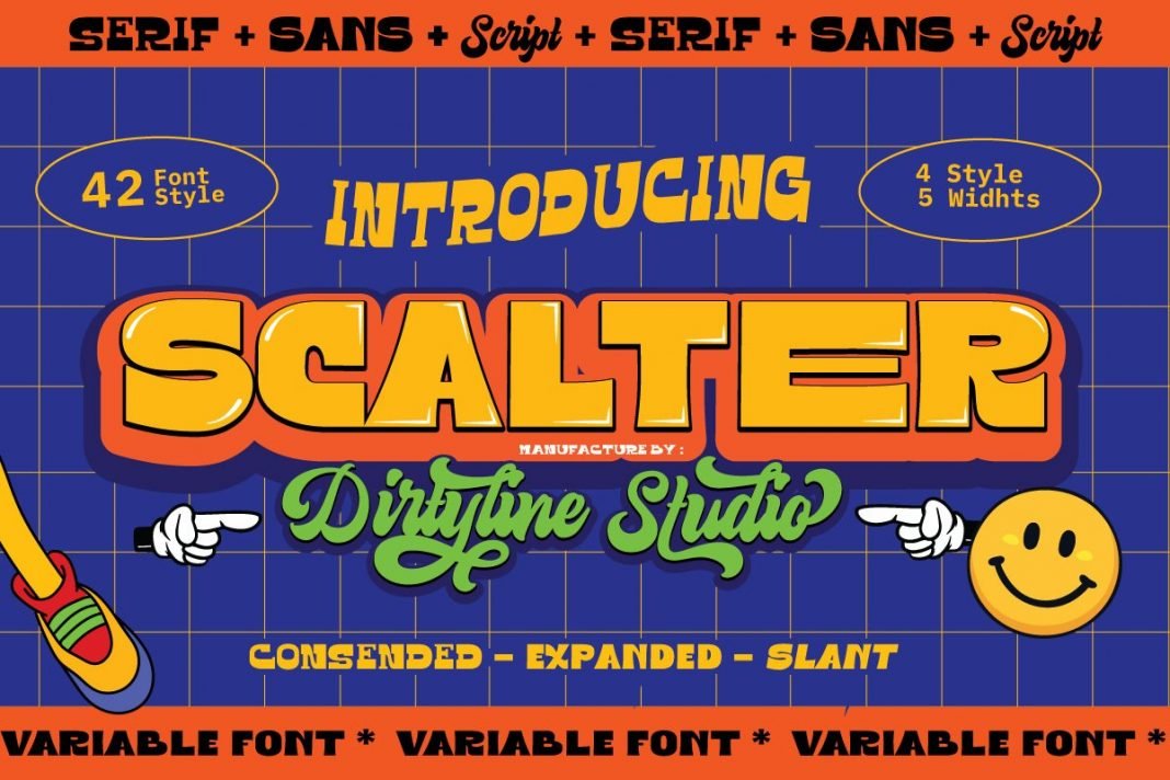 Scalter Font Family