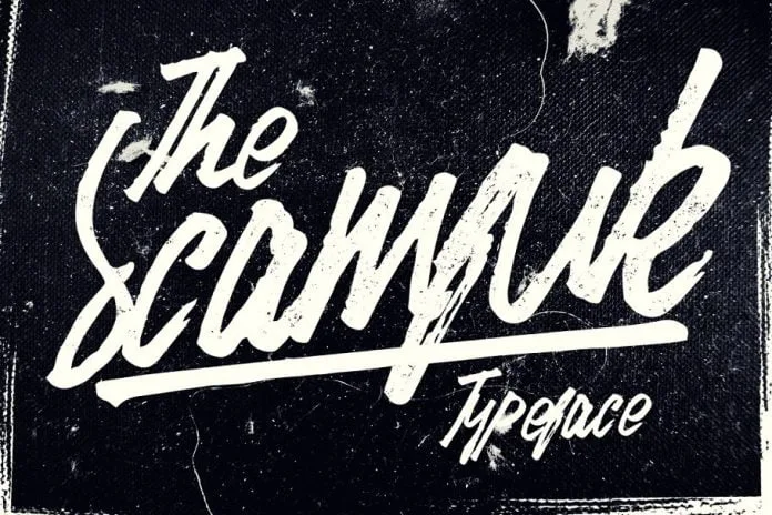 Scamfuk Typeface