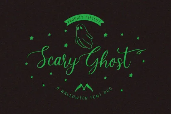 Scary Ghost Font