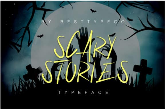 ScaryStories Typeface