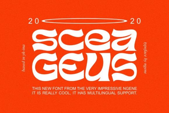 Sceageus Font