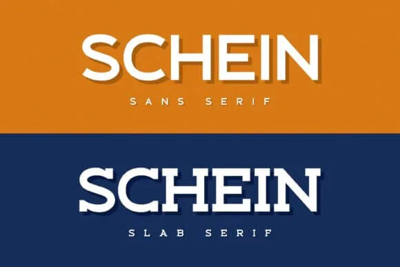 Schein Font