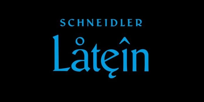 Schneidler Latein Font Family