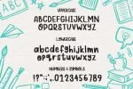 School Marker Font