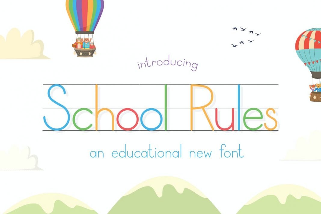 School Rules Font
