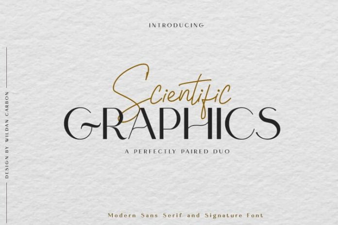 Scientific Graphics Font