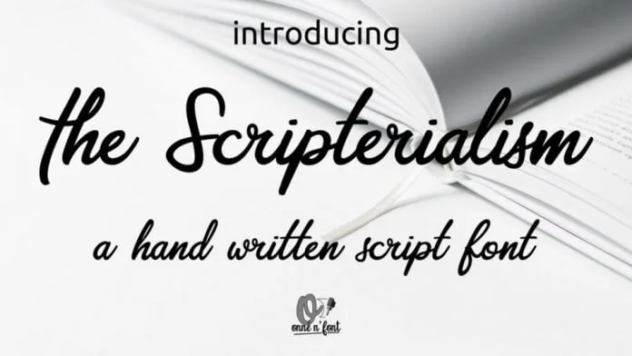 Scipterialism Font