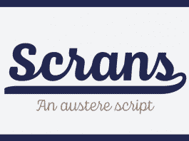 Scrans Font