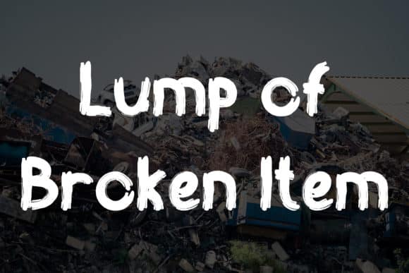 Scrap Yard Font Scrap Yard Font