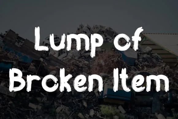 Scrap Yard Font
