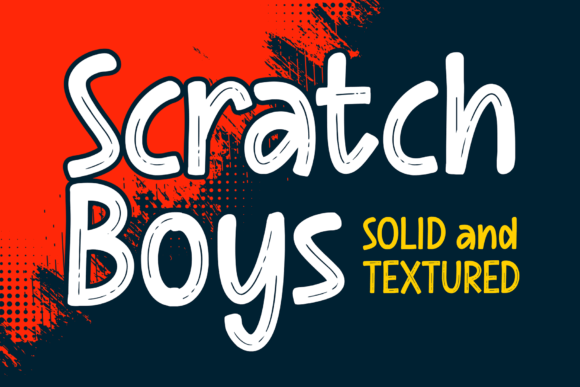 Scratch Boys Font
