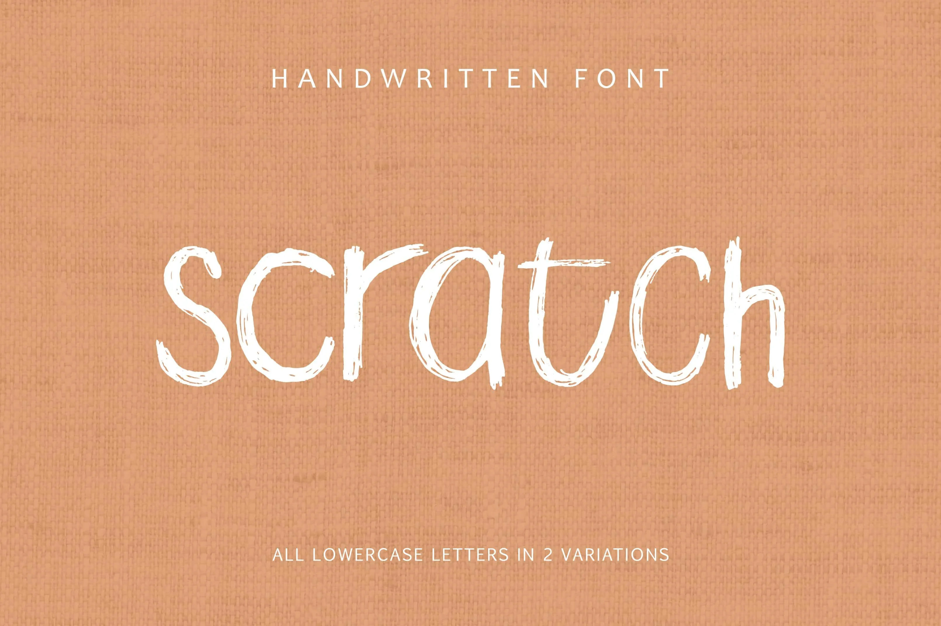 Scratch Handwritten Font