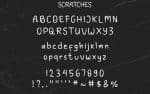 Scratches Script – Brush Textured Font