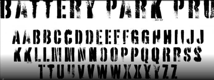 Battery Park Font
