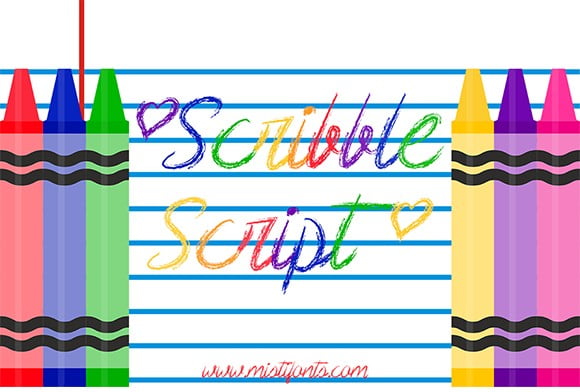 Scribble Script Font