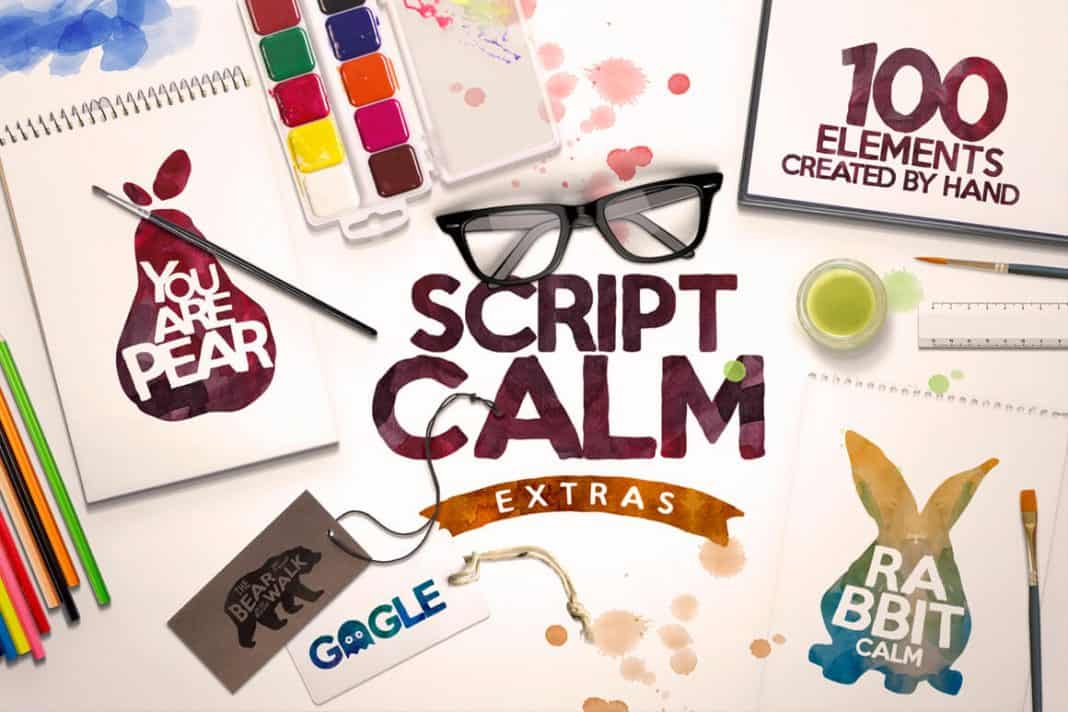 Script Calm Font