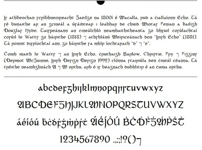 Macalla Font