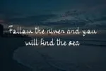 Sea Water Font