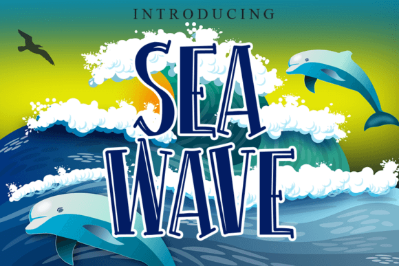 Sea Wave Font