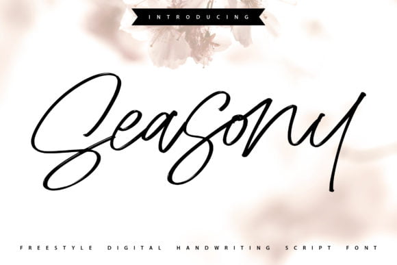 Seasony Font